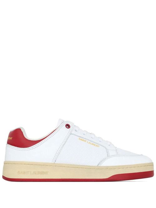 white/crimson sneakers Saint Laurent | 7136002W4AA9226